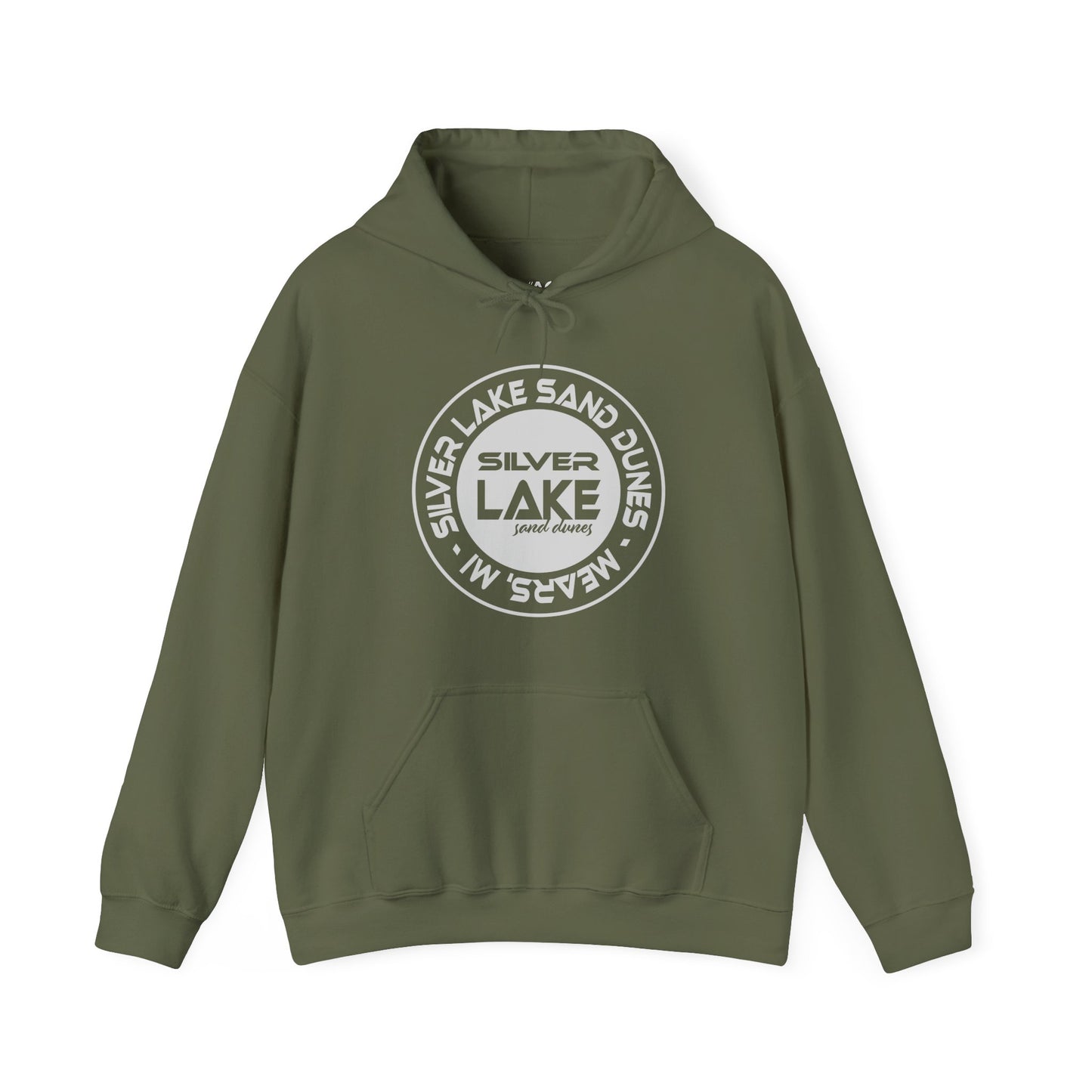 Silver Circle Hoodie