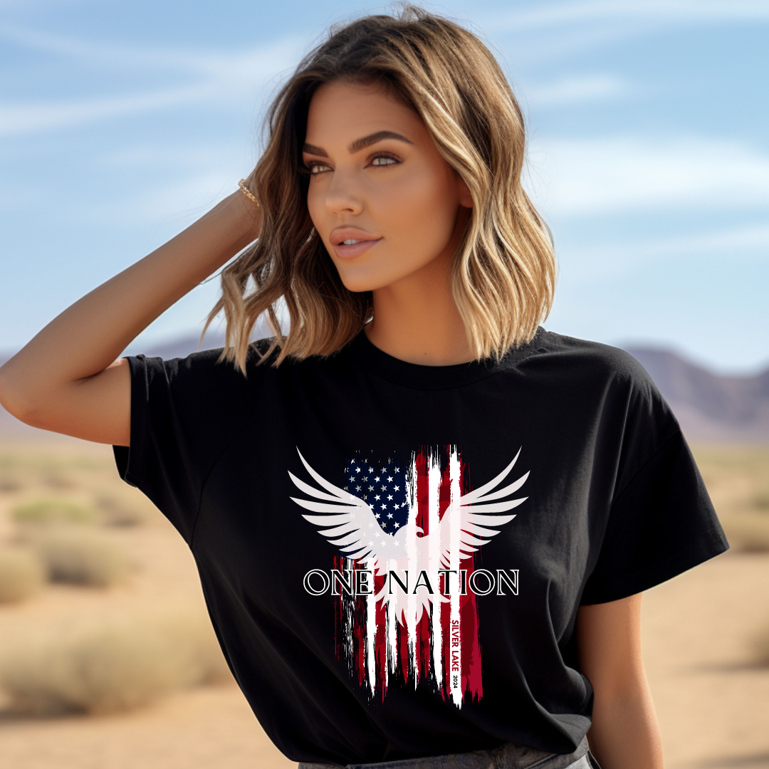 One Nation Graphic Tee