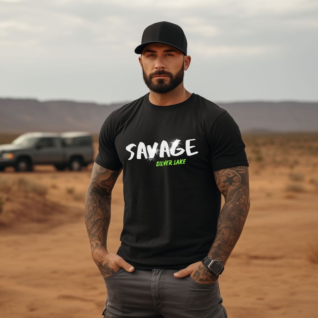Savage Graffiti Graphic Tee