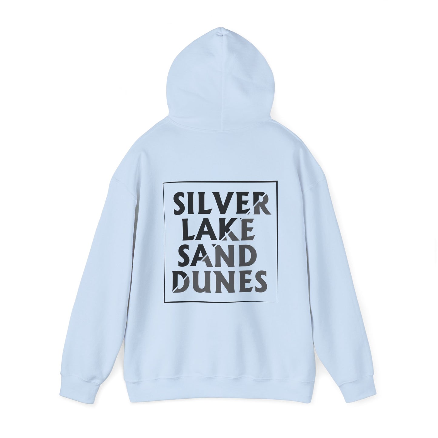 Silver Split Hoodie