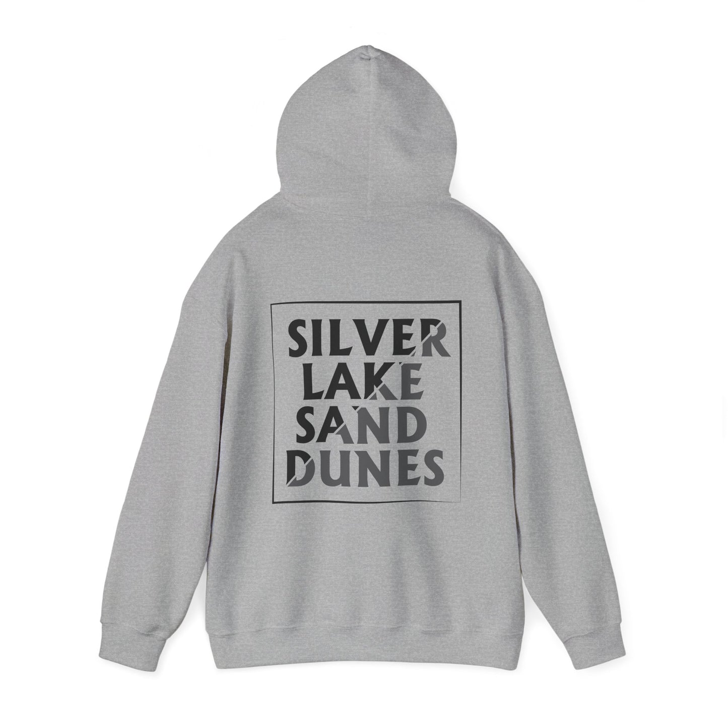 Silver Split Hoodie