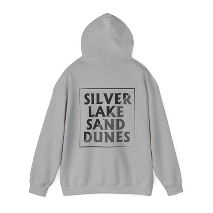 Silver Split Hoodie