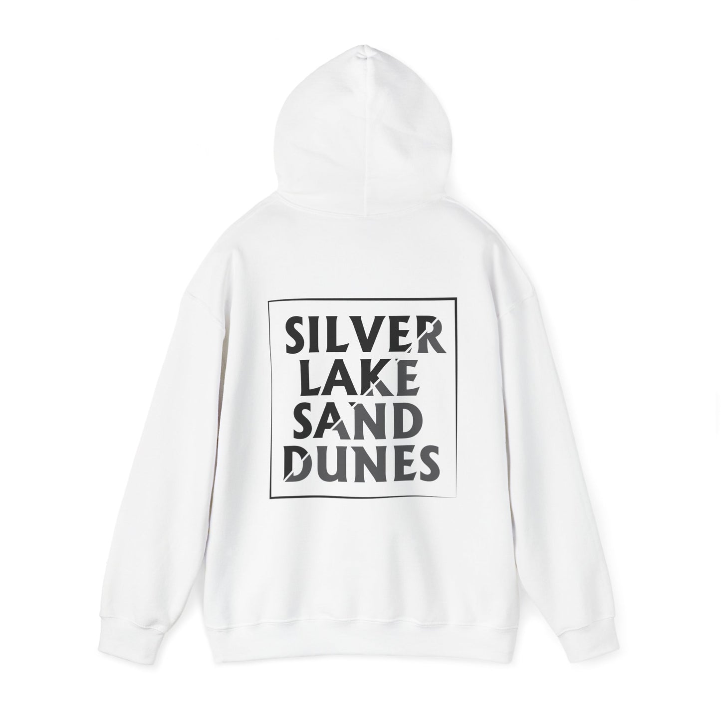 Silver Split Hoodie