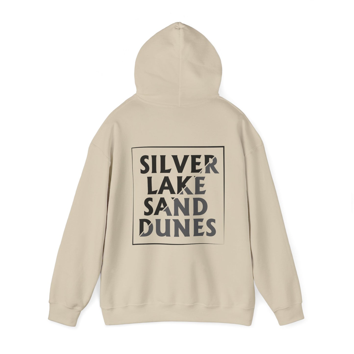 Silver Split Hoodie