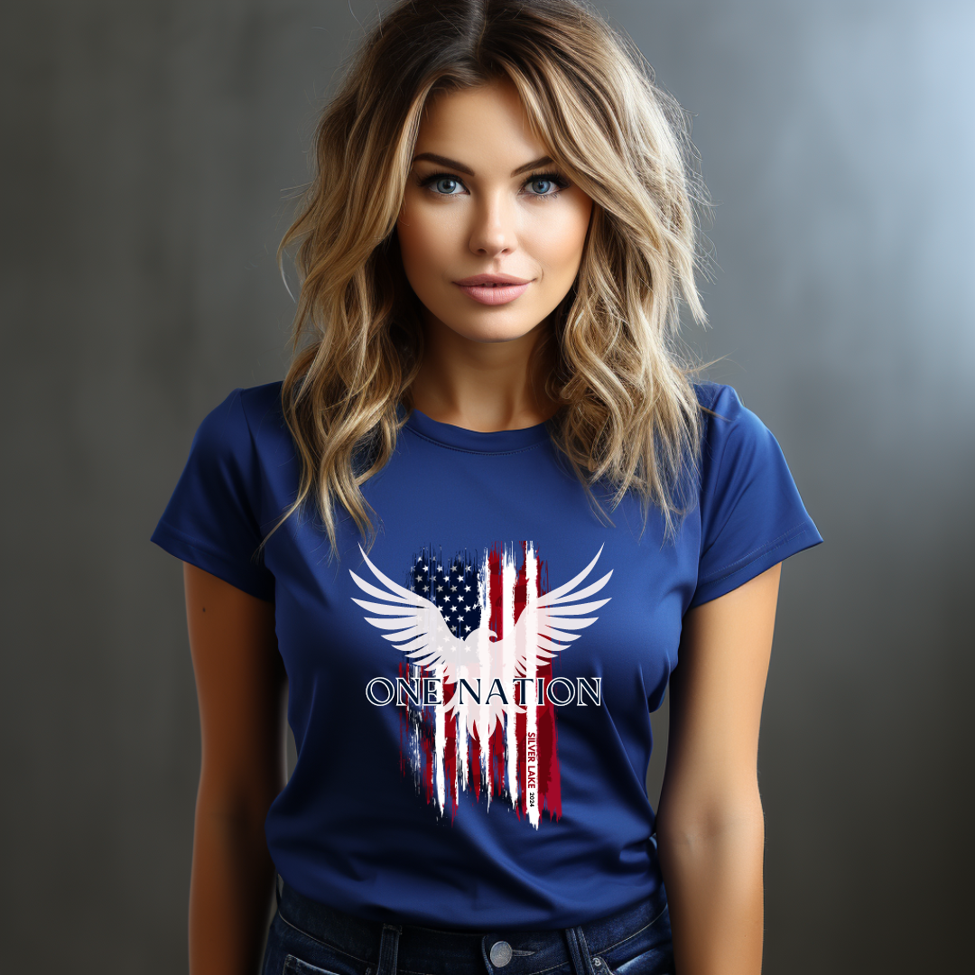 One Nation Graphic Tee