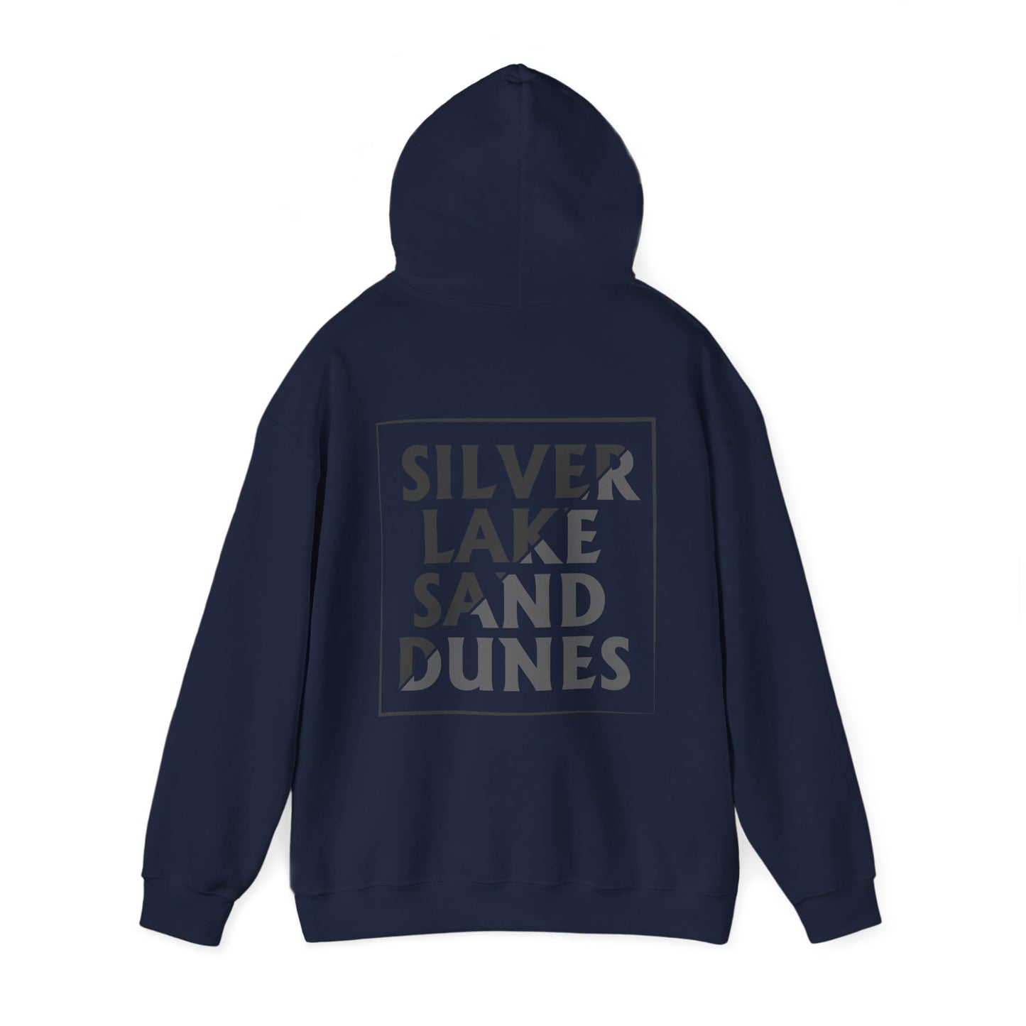 Silver Split Hoodie