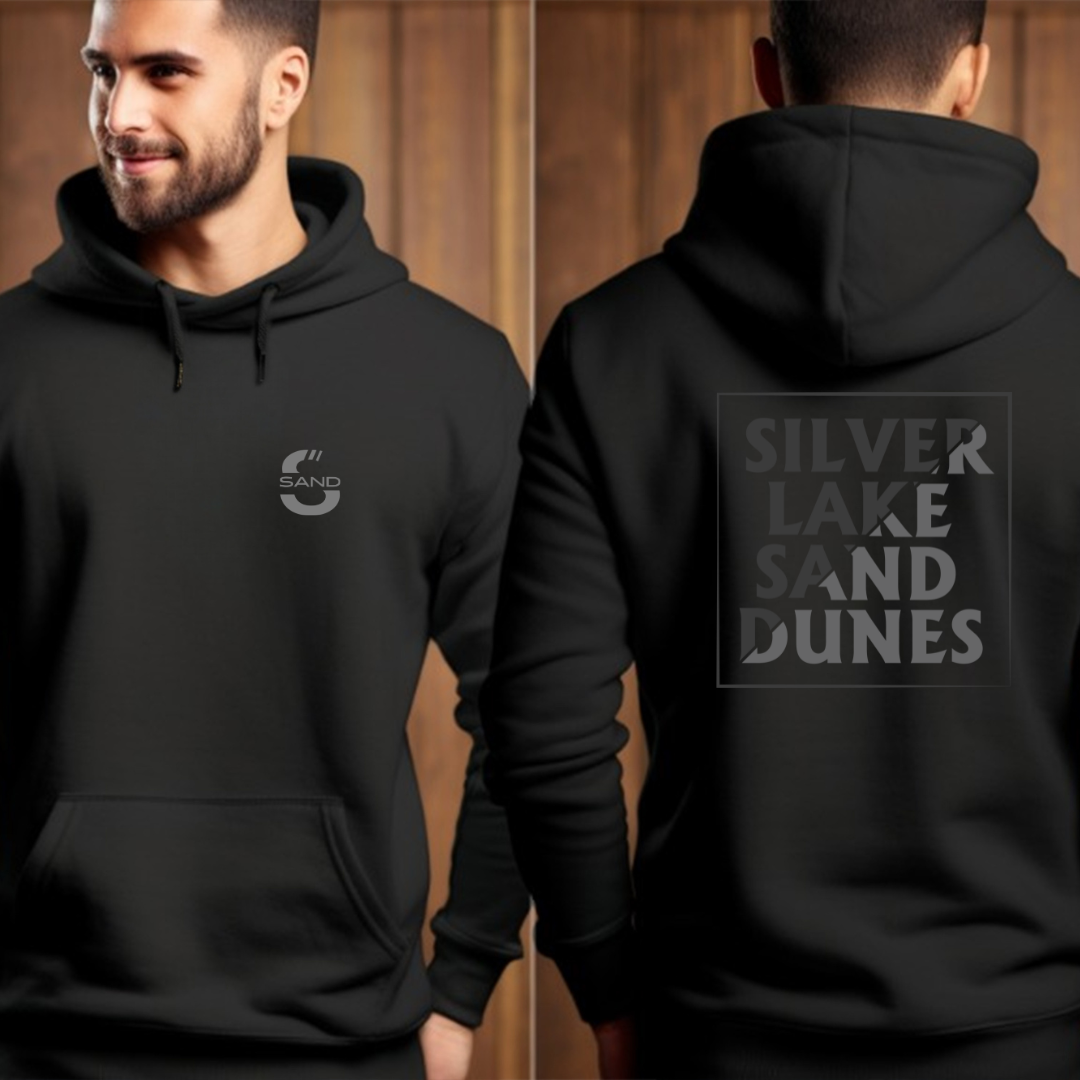 Silver Split Hoodie